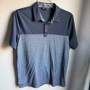 Travis Mathew Oceanside Blocked Polo XL Blue